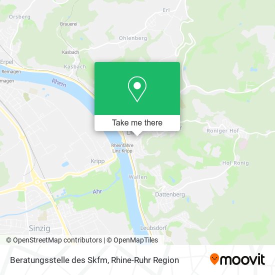 Beratungsstelle des Skfm map