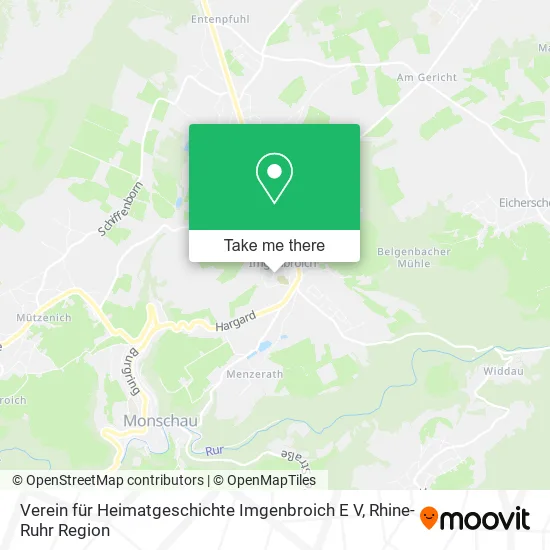 Карта Verein für Heimatgeschichte Imgenbroich E V