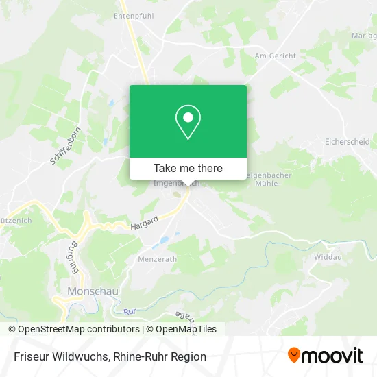 Карта Friseur Wildwuchs