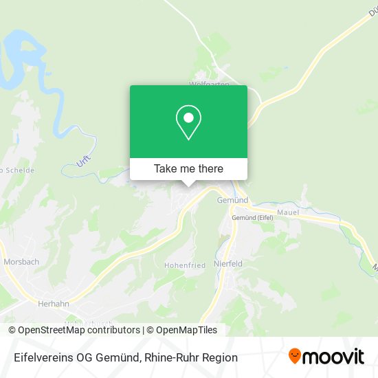 Eifelvereins OG Gemünd map