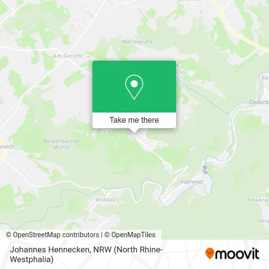 Карта Johannes Hennecken