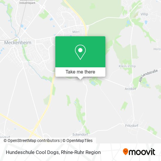 Hundeschule Cool Dogs map