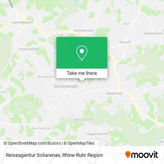 Reiseagentur Soliarenas map