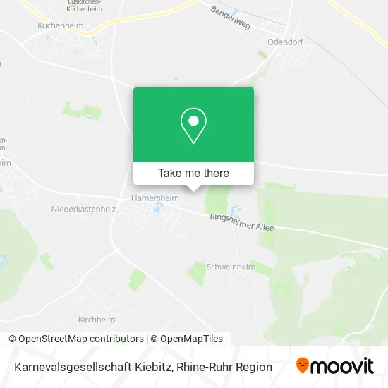 Карта Karnevalsgesellschaft Kiebitz