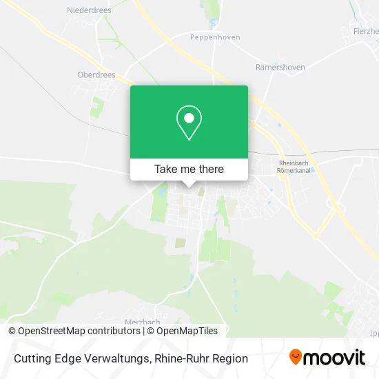 Карта Cutting Edge Verwaltungs