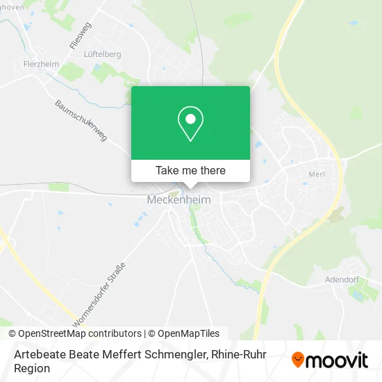 Карта Artebeate Beate Meffert Schmengler