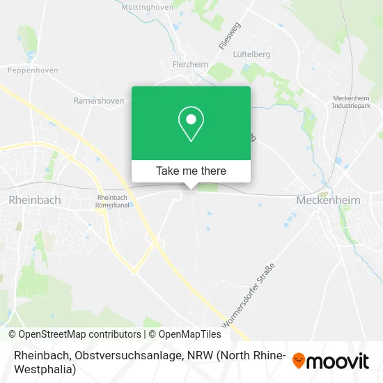 Rheinbach, Obstversuchsanlage map