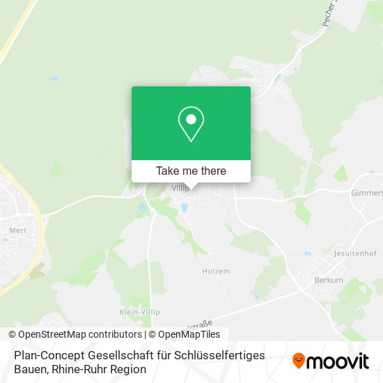 Plan-Concept Gesellschaft für Schlüsselfertiges Bauen map