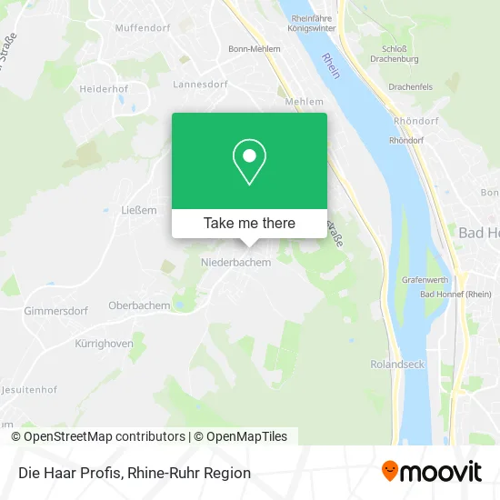 Карта Die Haar Profis