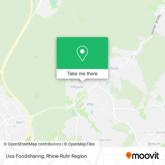 Карта Uxa Foodsharing