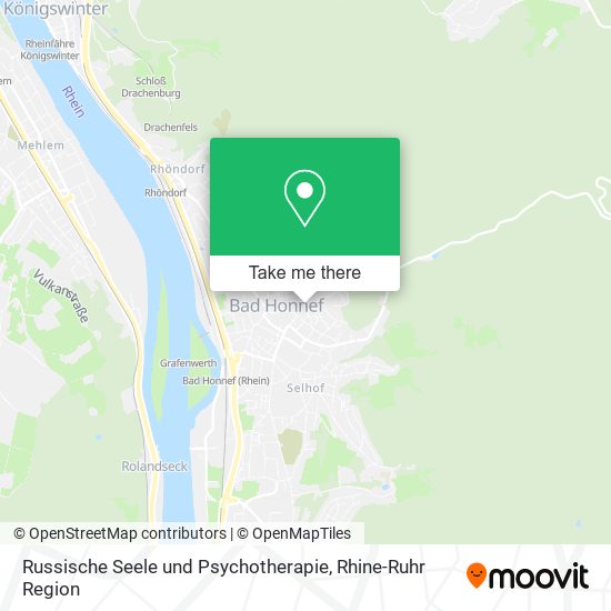 Russische Seele und Psychotherapie map