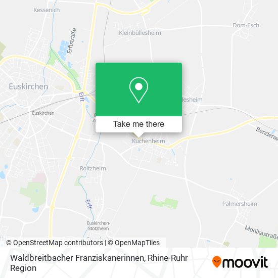 Waldbreitbacher Franziskanerinnen map
