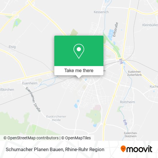 Schumacher Planen Bauen map
