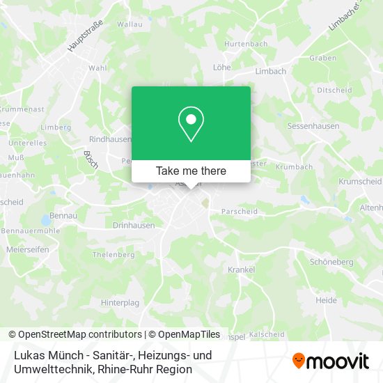 Lukas Münch - Sanitär-, Heizungs- und Umwelttechnik map