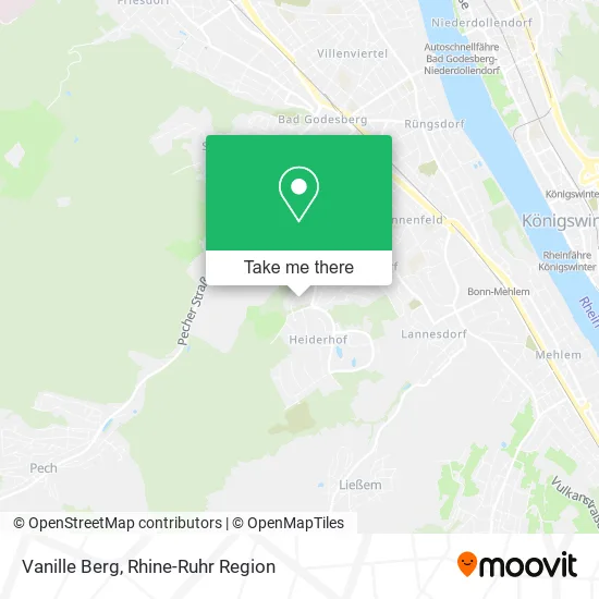 Vanille Berg map