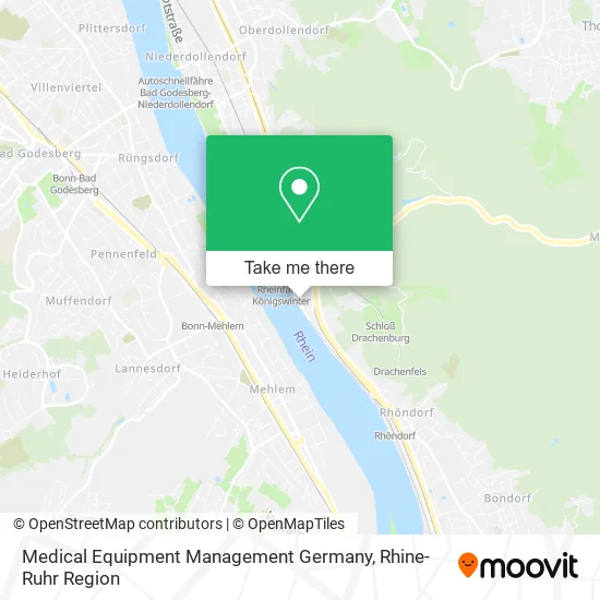 Карта Medical Equipment Management Germany
