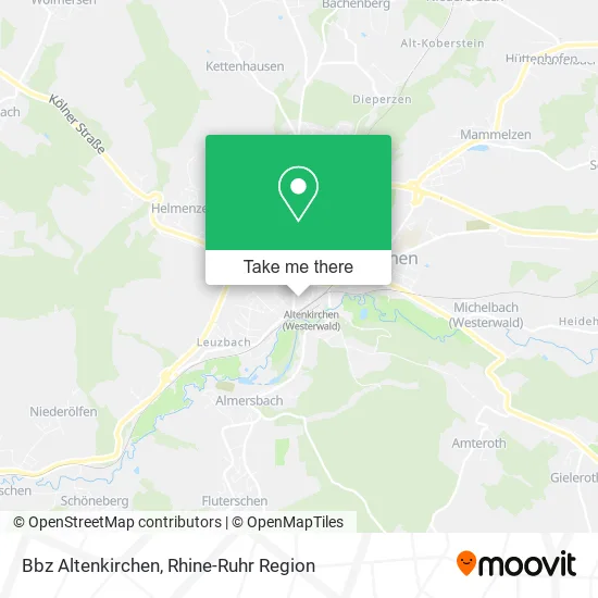 Карта Bbz Altenkirchen