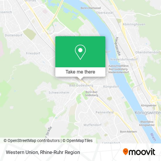 Western Union map