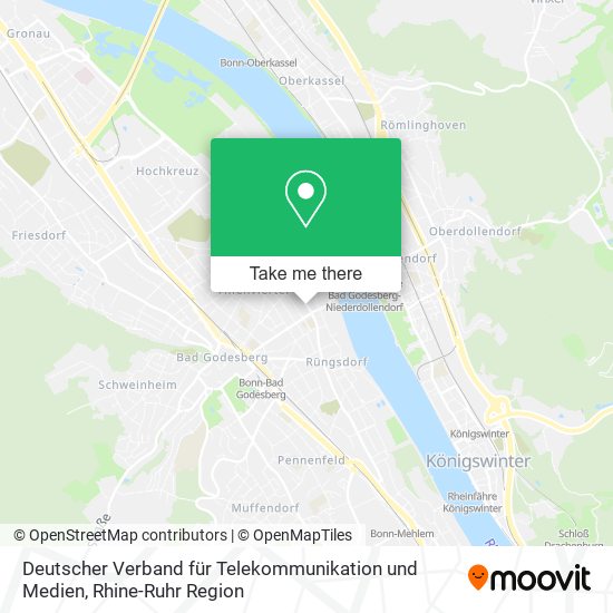 Deutscher Verband für Telekommunikation und Medien map