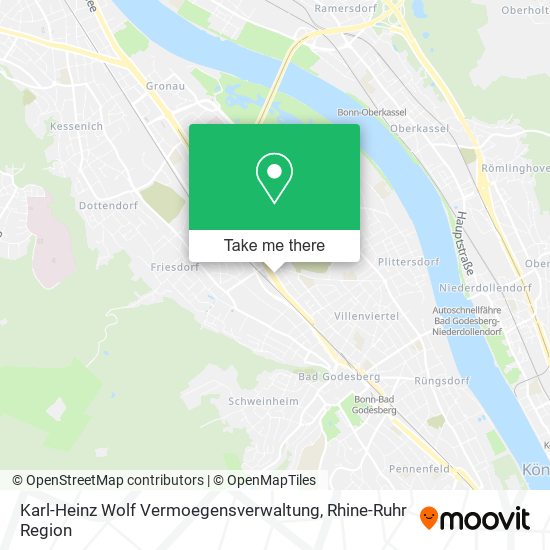 Karl-Heinz Wolf Vermoegensverwaltung map