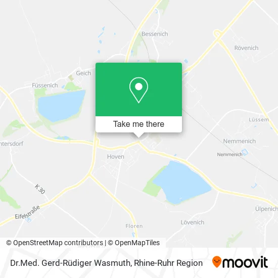 Карта Dr.Med. Gerd-Rüdiger Wasmuth