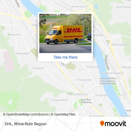 DHL map