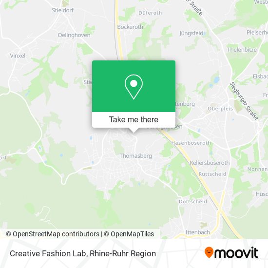 Creative Fashion Lab map