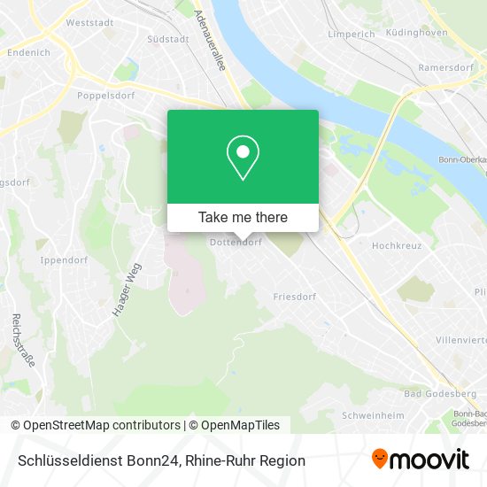 Карта Schlüsseldienst Bonn24