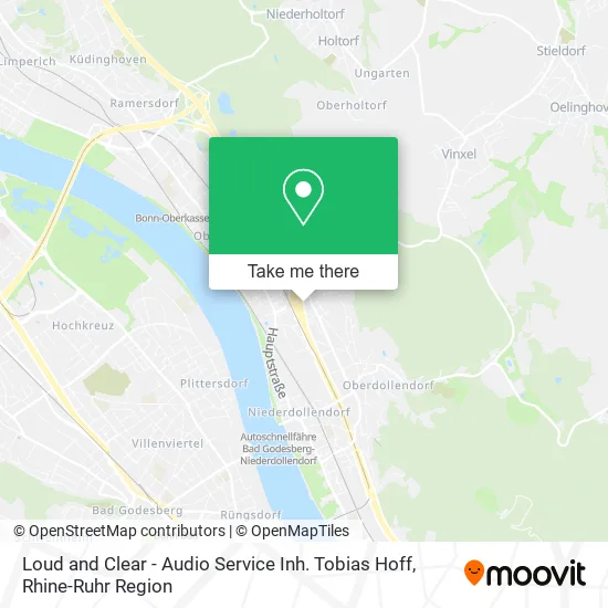 Карта Loud and Clear - Audio Service Inh. Tobias Hoff