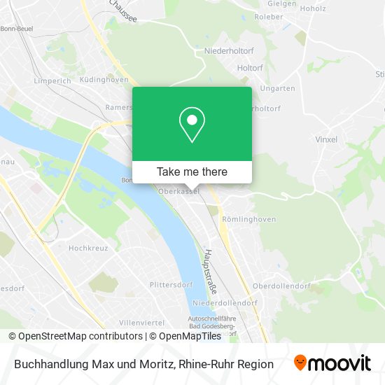 Buchhandlung Max und Moritz map