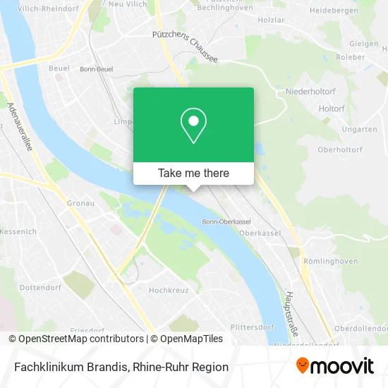 Карта Fachklinikum Brandis