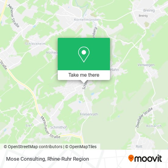 Mose Consulting map