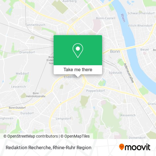 Redaktion Recherche map