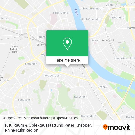 P. K. Raum & Objektausstattung Peter Knepper map