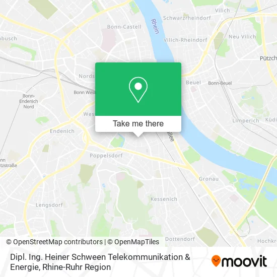 Карта Dipl. Ing. Heiner Schween Telekommunikation & Energie
