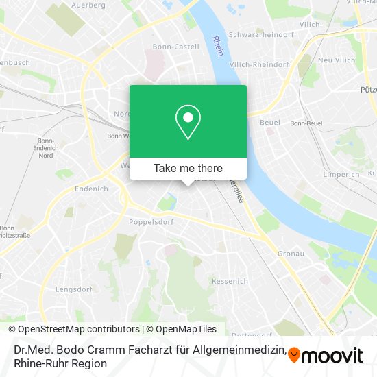 Dr.Med. Bodo Cramm Facharzt für Allgemeinmedizin map