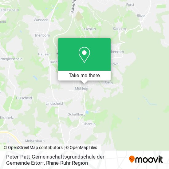 Карта Peter-Patt-Gemeinschaftsgrundschule der Gemeinde Eitorf