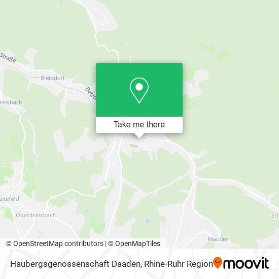 Карта Haubergsgenossenschaft Daaden