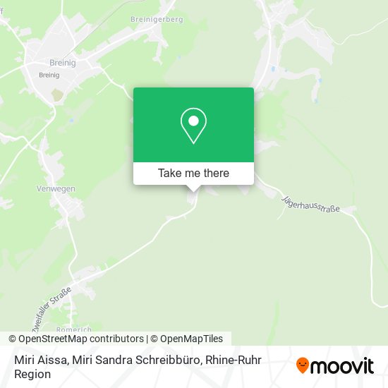 Miri Aissa, Miri Sandra Schreibbüro map