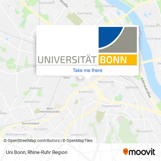 Uni Bonn map