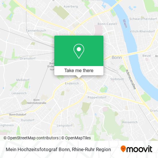 Карта Mein Hochzeitsfotograf Bonn