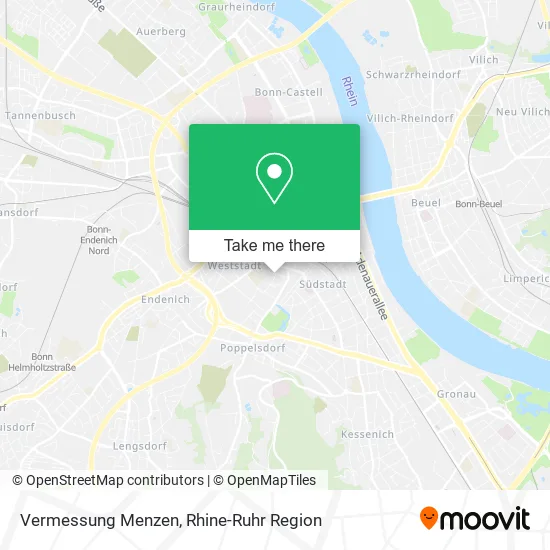 Карта Vermessung Menzen