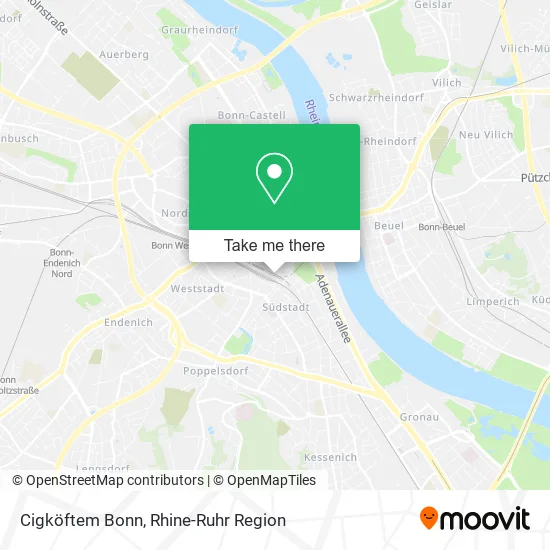 Карта Cigköftem Bonn