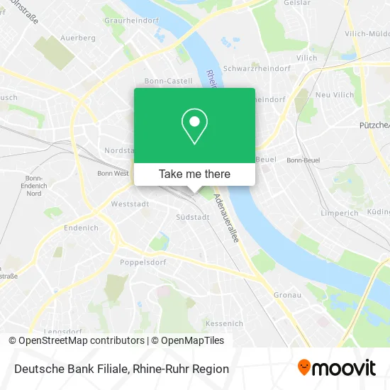 Карта Deutsche Bank Filiale