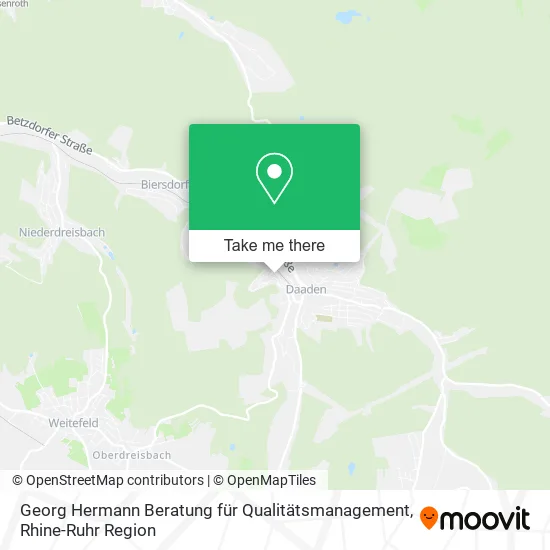 Карта Georg Hermann Beratung für Qualitätsmanagement