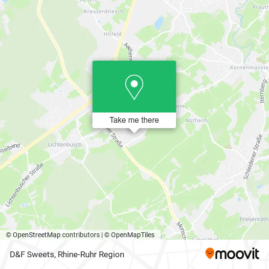 Карта D&F Sweets