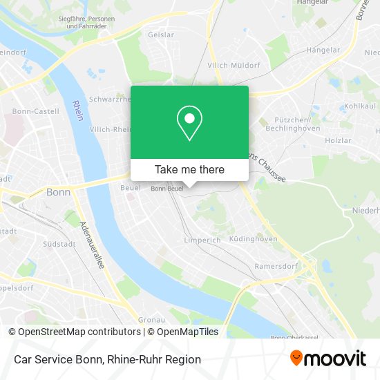 Car Service Bonn map