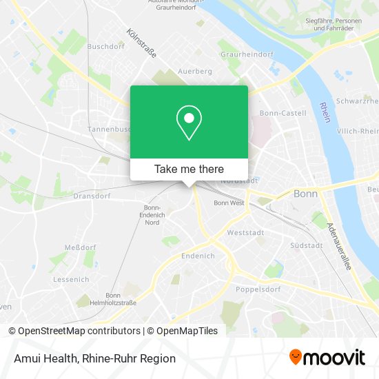 Amui Health map