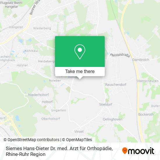 Siemes Hans-Dieter Dr. med. Arzt für Orthopädie map