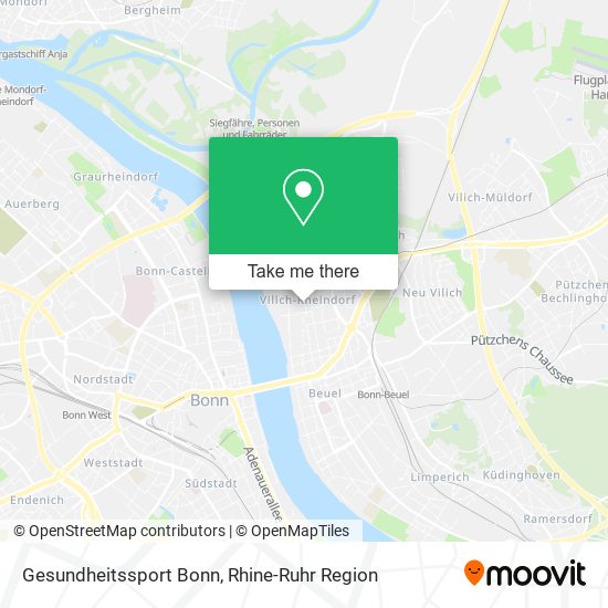 Gesundheitssport Bonn map